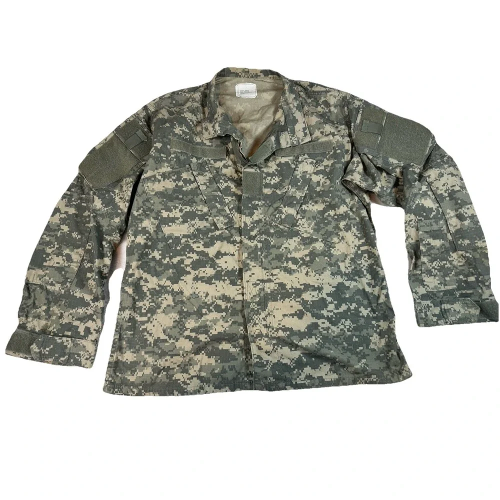 US Military Issue Army ACU Digital Camo Uniform Jacket Coat Shirt Medium Regular